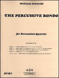 PERCUSSIVE RONDO MULT PERC QUARTET cover